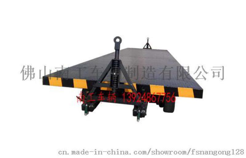 18吨双牵引平板拖车